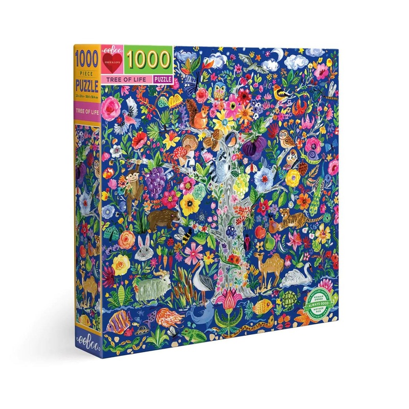 Eeboo Tree Of Life 1000pc Puzzle