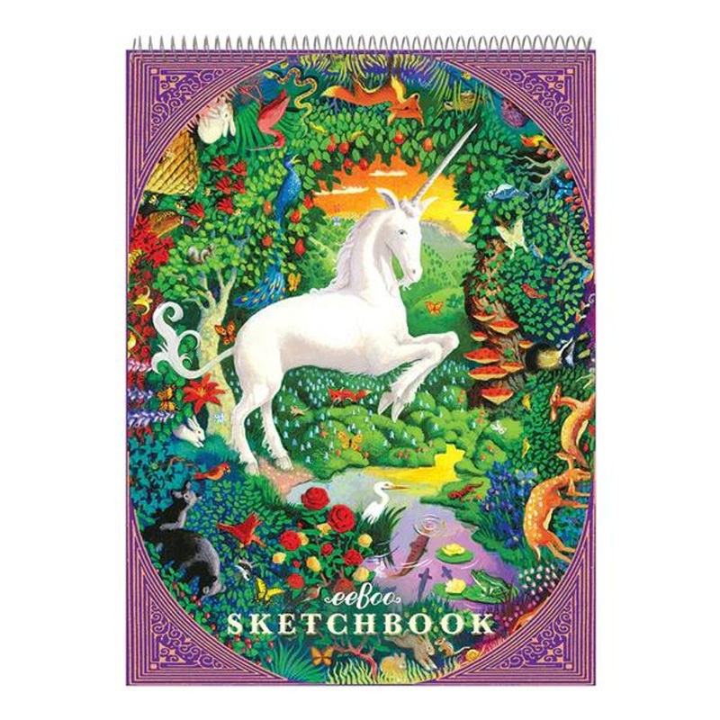 Eeboo Unicorn Sketchbook
