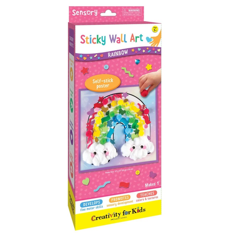 Faber Castell Sticky Wall Art Rainbow