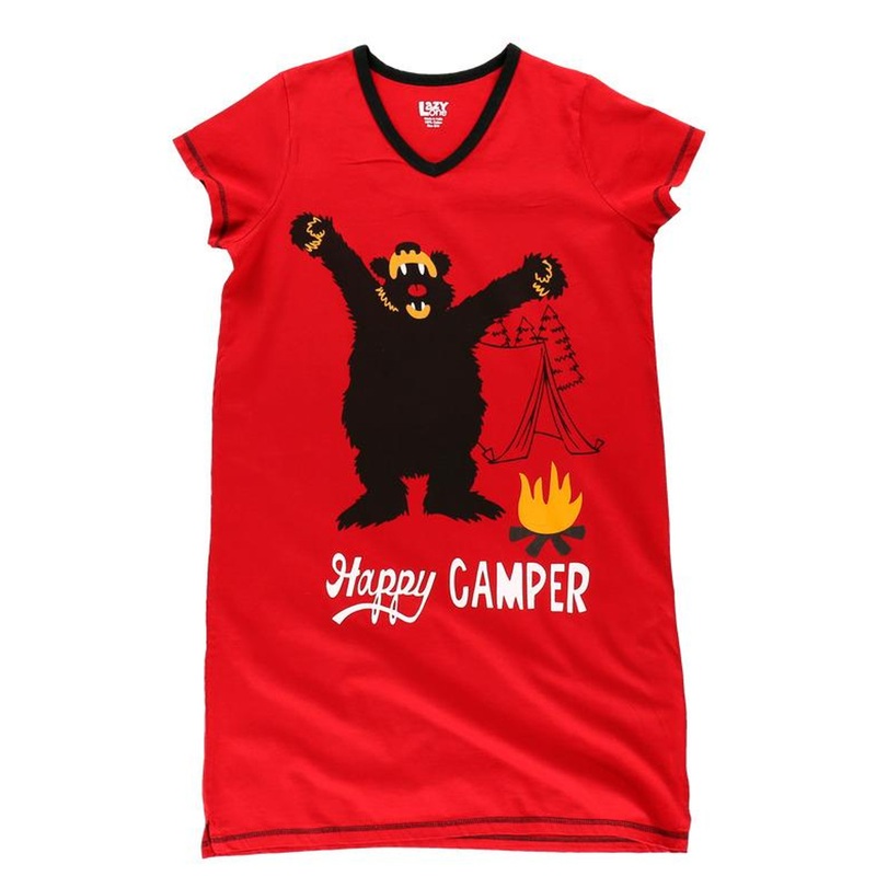 Lazy One Happy Camper Nightshirt