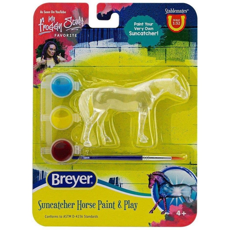 Reeves International Breyer Horses Stablemates Suncatcher Horse Paint & Play