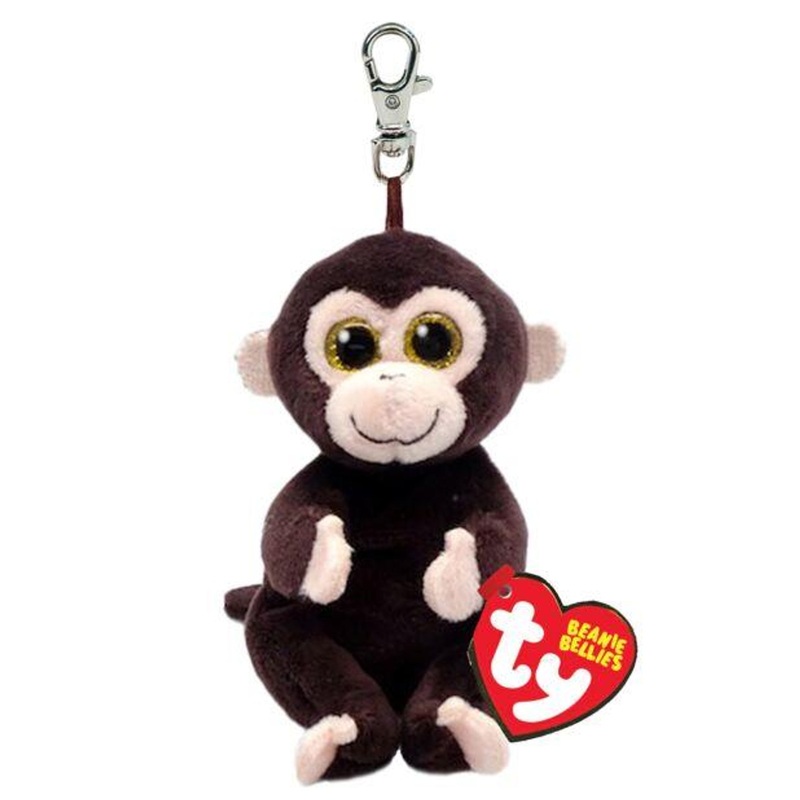 Ty Inc Beanie Bellies Clip Matteo the Brown Monkey