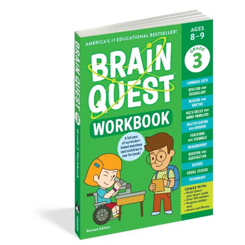 Workman Publishing Brain Quest Workbook: 3rd Grade