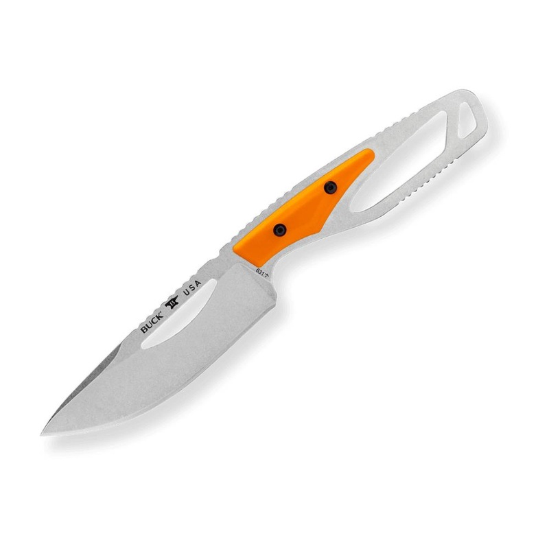 Buck Knives 631 PakLite Field Knife – Orange Nylon