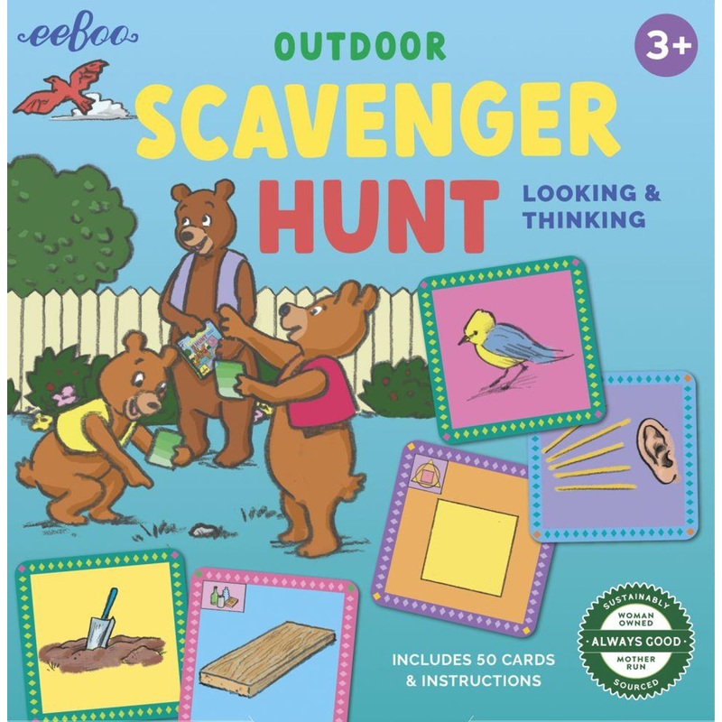 Eeboo Outdoor Scavenger Hunt Game