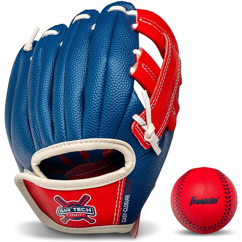Franklin Sports T-ball Glove Navy/red