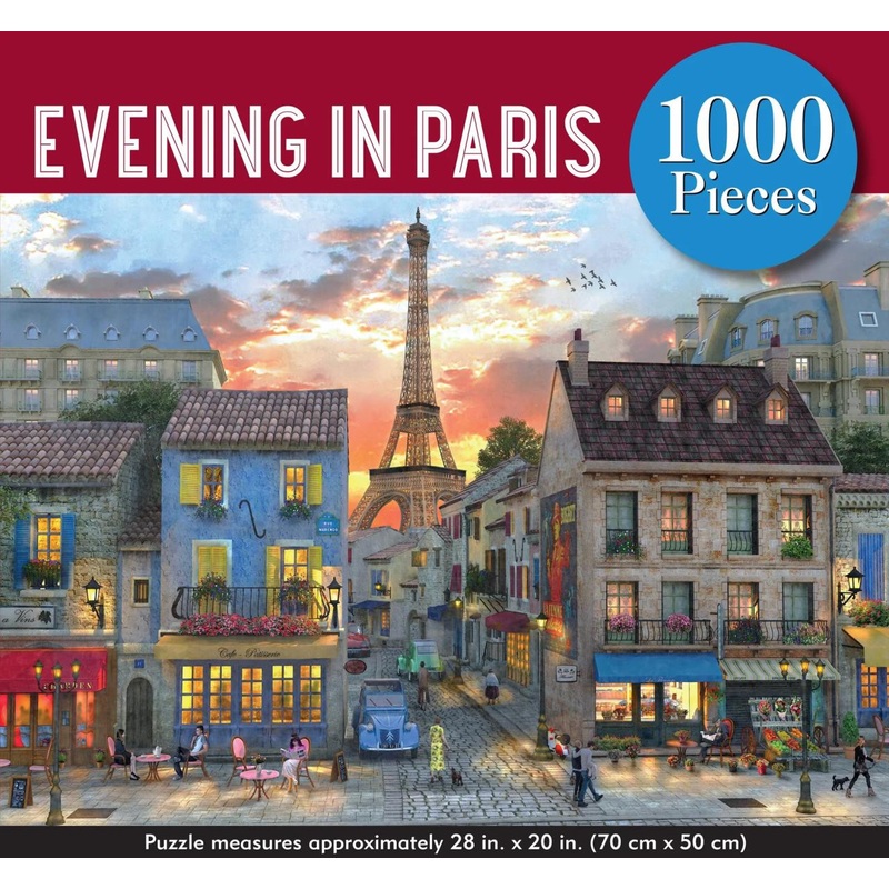 Peter Pauper Evening In Paris 1000pc Puzzle