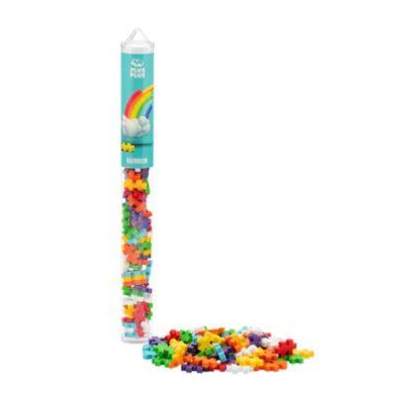 Plus Plus Tube 70pc – Rainbow