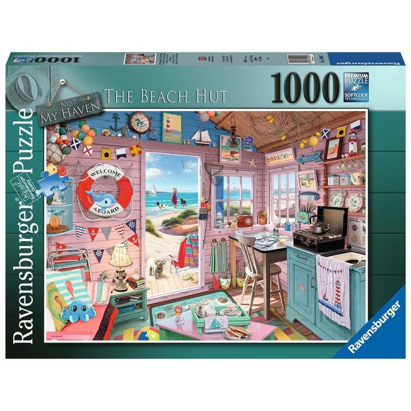 Ravensburger The Beach Hut – 1000 pc. Puzzle