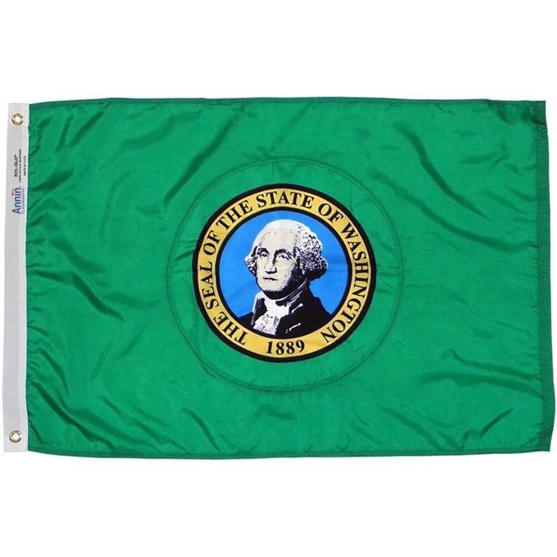 Annin Washington State Flag – Nylon, 3’x5′