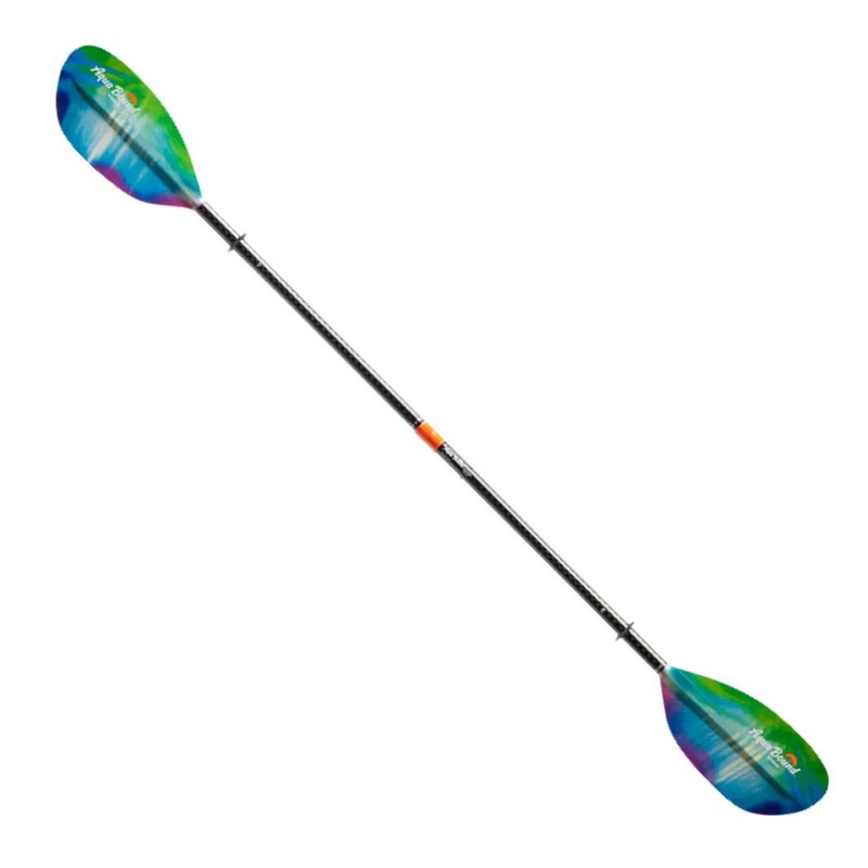 Aquabound Whiskey Fiberglass 4-Piece Straight Shaft Kayak Paddle – Northern Lights