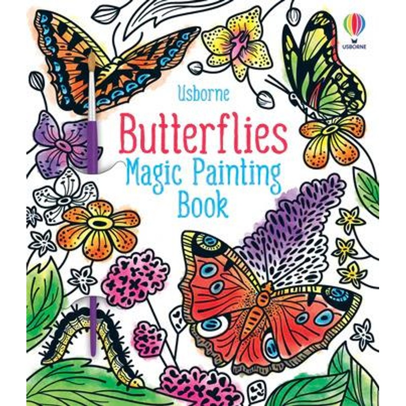 Harper Collins Butterflies Magic Painting Book