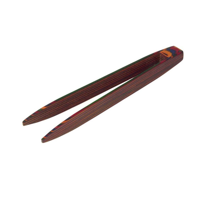 Island Bamboo Rainbow Toast Tongs