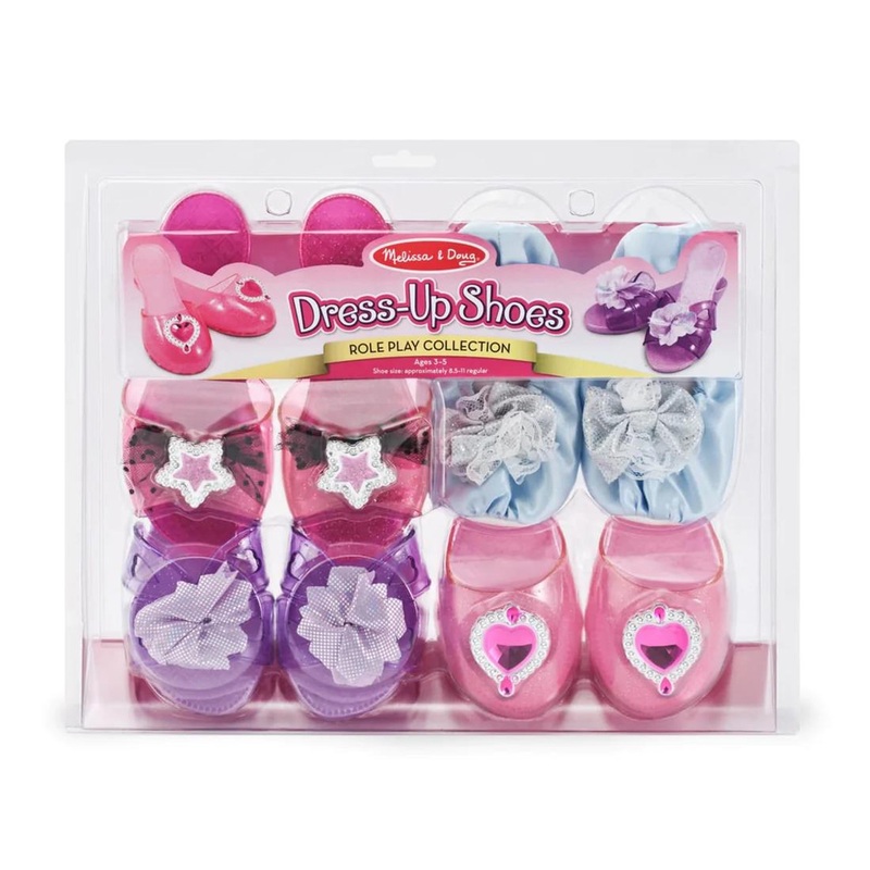 Mellissa & Doug Dress Up Shoes Role Play Collection