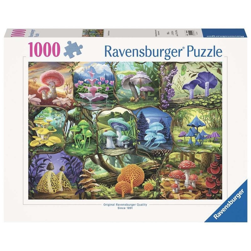 Ravensburger Beautiful Mushrooms – 1000 pc. Puzzle