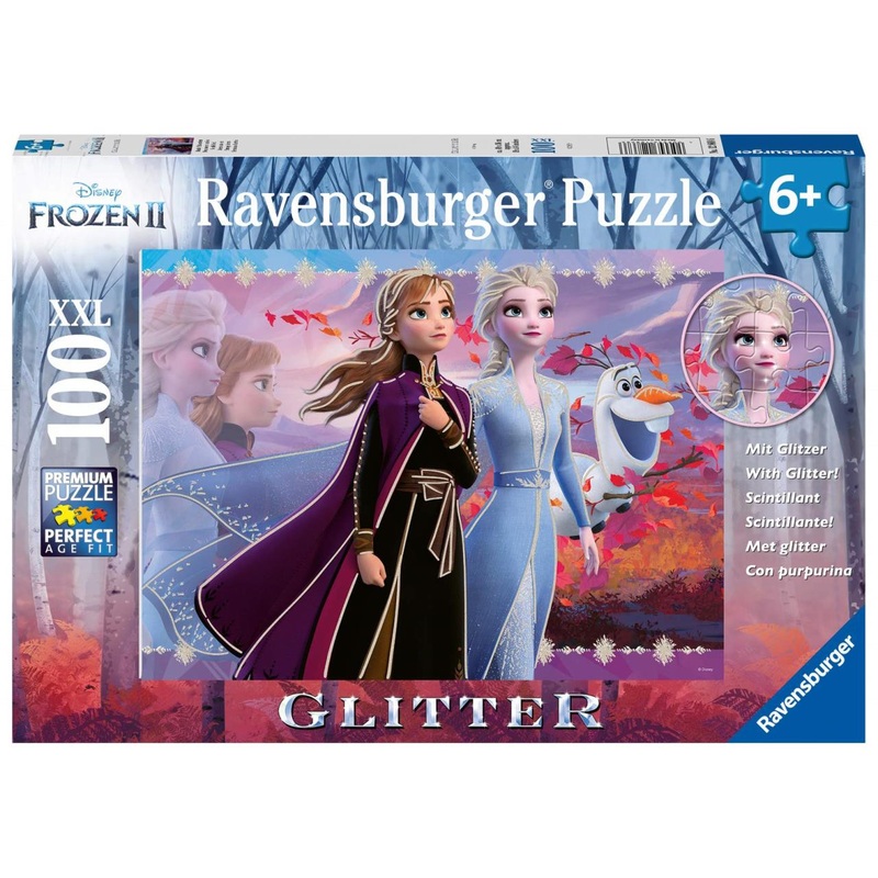 Ravensburger Strong Sisters Glitter 100pc Puzzle