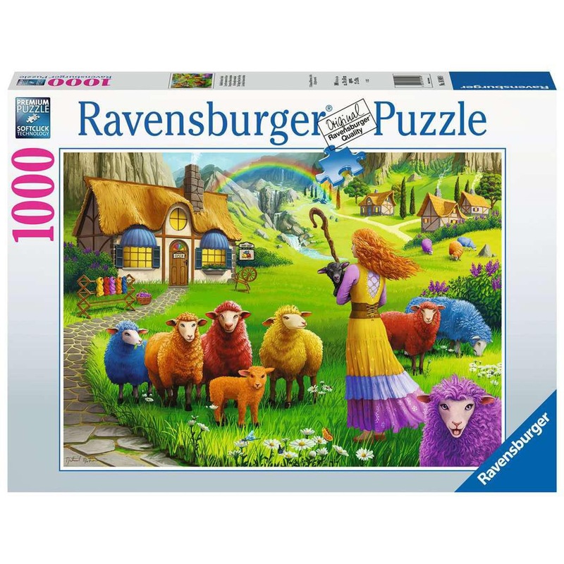 Ravensburger The Happy Sheep Yarn Shop 1000PC Puzzle