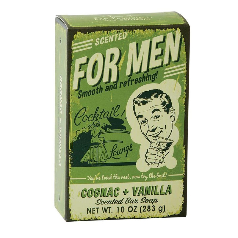 San Francisco Soap Company For Men Bar Soap – Cognac/Vanilla