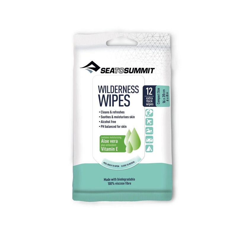 Seatosummit Wilderness Wipes – 12pk