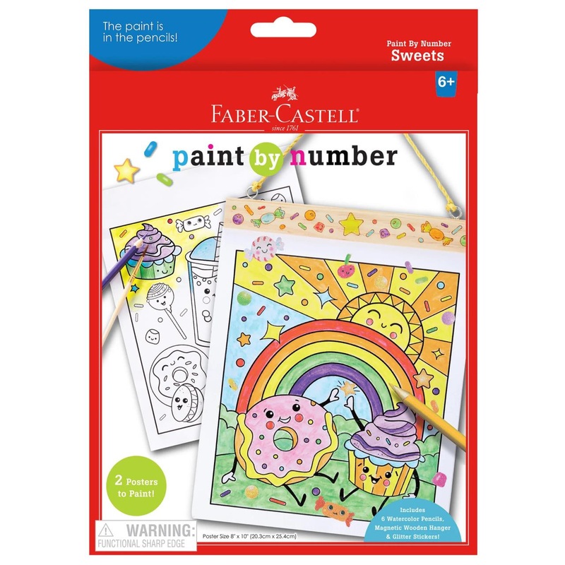 Faber Castell Paint By Number Sweets