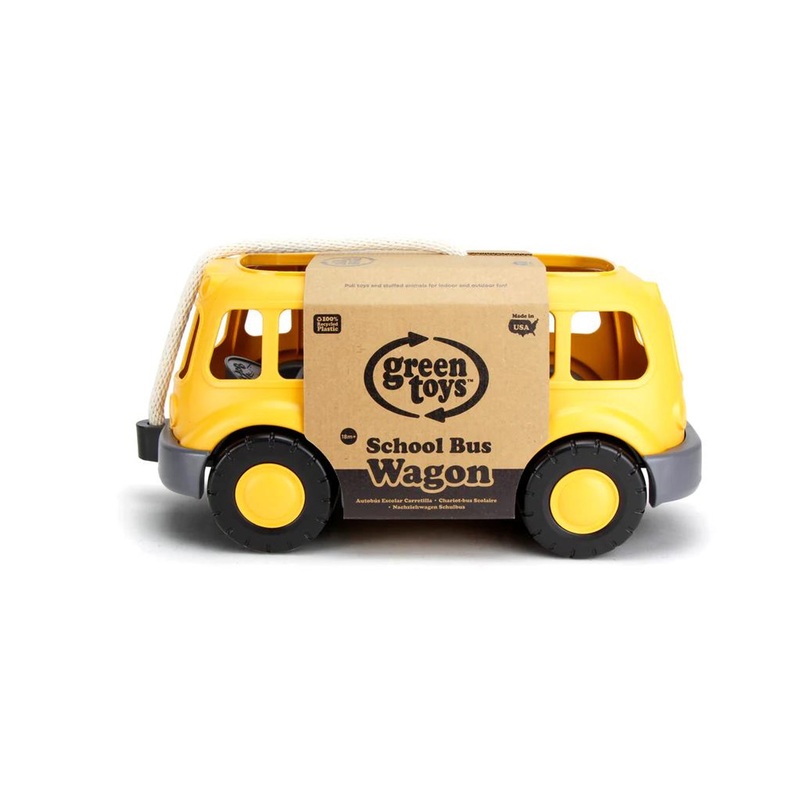 Green Toys School Bus Wagon