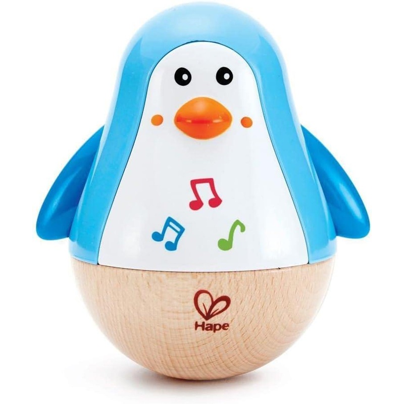 Hape International Penguin Musical Wobbler