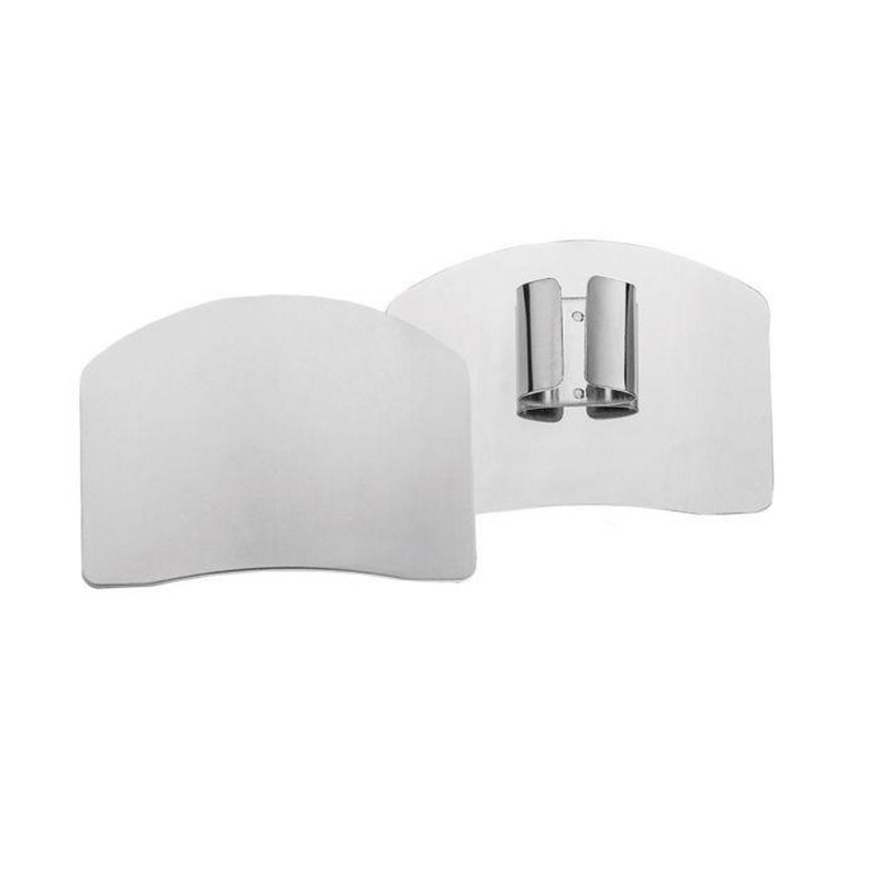 Harold Import Comp Cutlery-Pro Stainless Steel Finger Guards, Set of 2