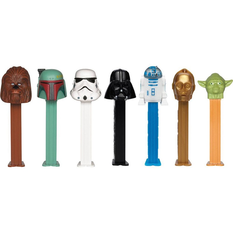 Pez Candy Assorted Star Wars Characters