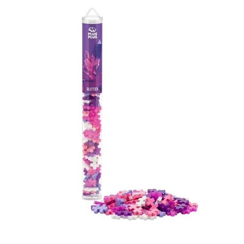 Plus Plus Tube – 70 pc – Glitter