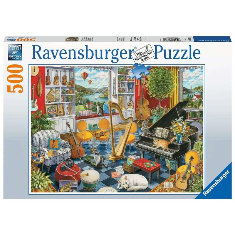 Ravensburger The Music Room – 500 pc. Puzzle