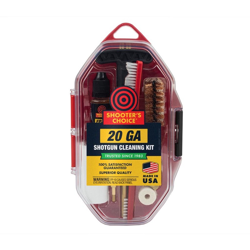 Shooters Choice Shotgun Cleaning Kit 20 Gauge