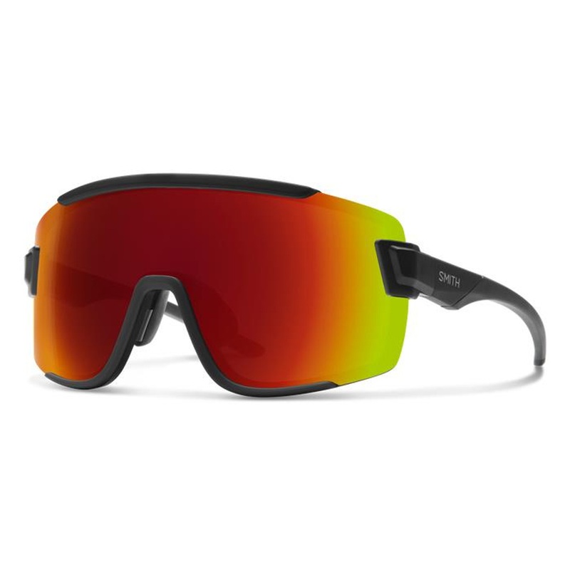 Smith Optics Wildcat – Matte Black + ChromaPop Red Mirror Lens