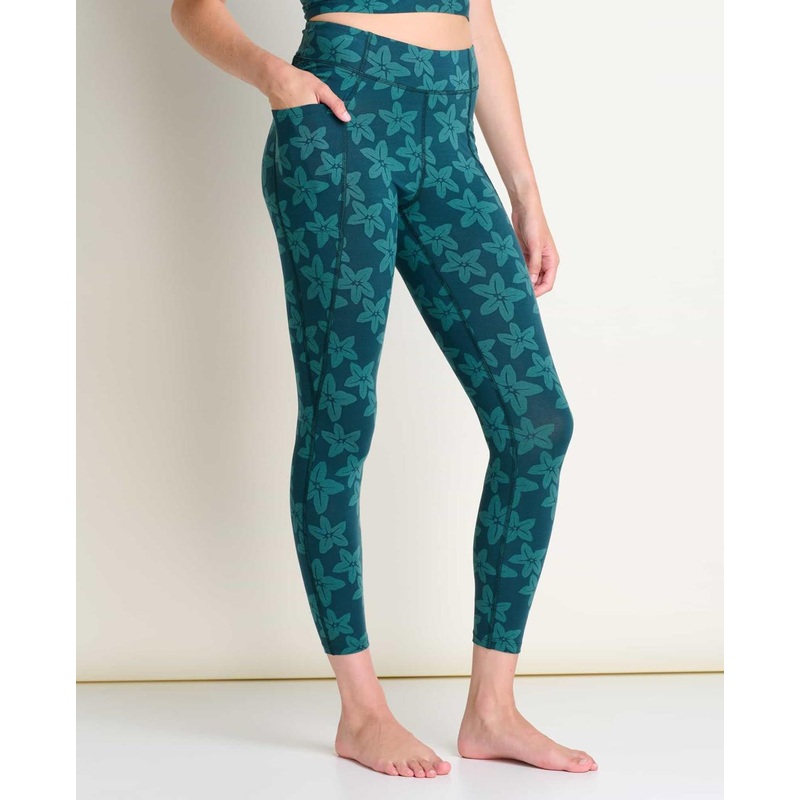 Toad & Co. Terrane 7/8 Tight – Jasper Large Floral Print