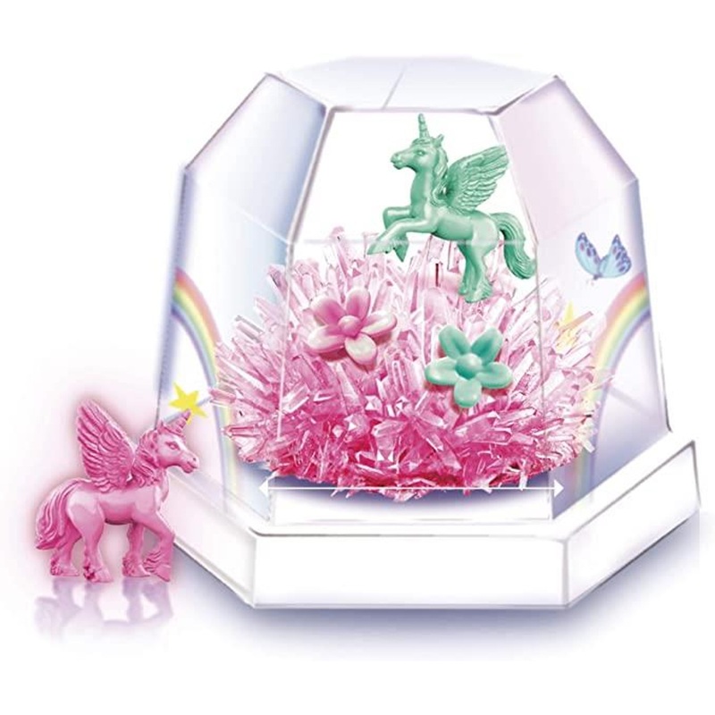Toysmith 4M-STEAM Girls Unicorn Crystal Terrarium