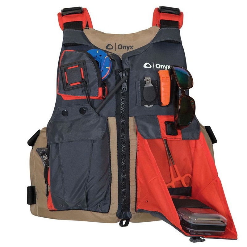 Absolute Outdoors Onyx Kayak Fishing Paddle Vest