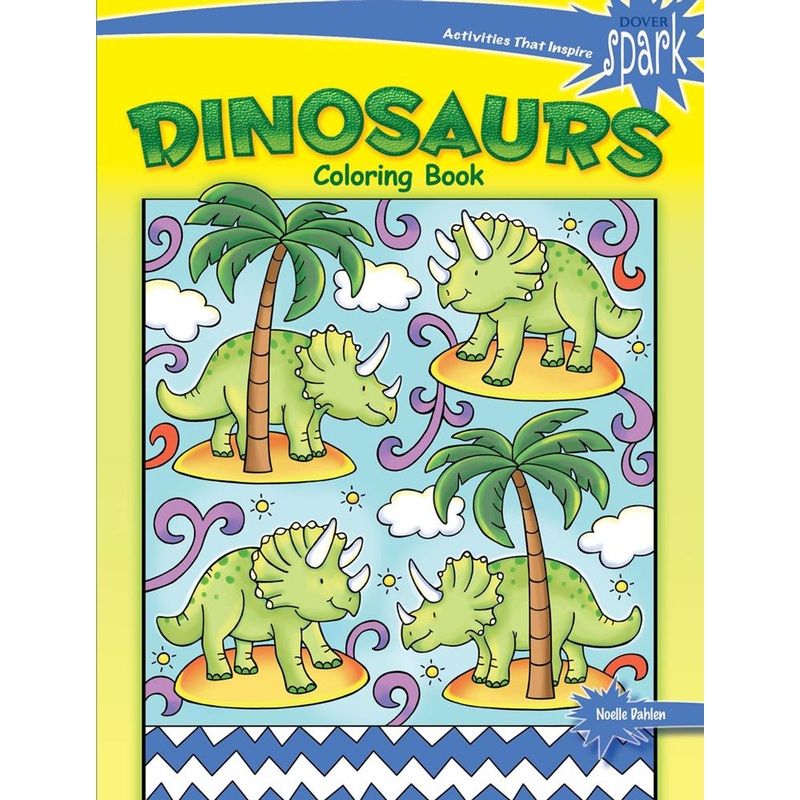 Dover Publications Dinosaurs Colorbook