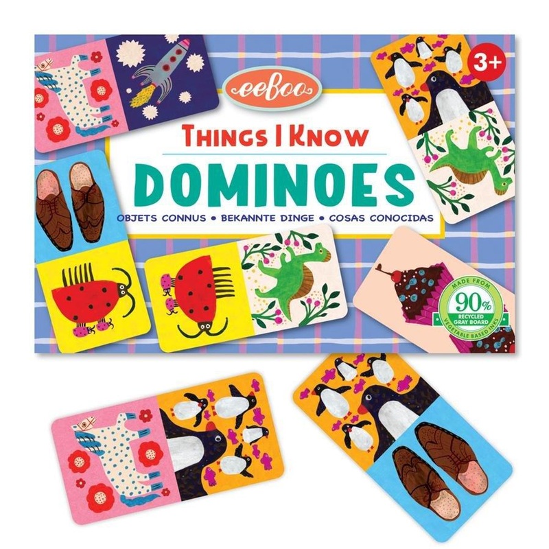 Eeboo Things I Know Dominoes