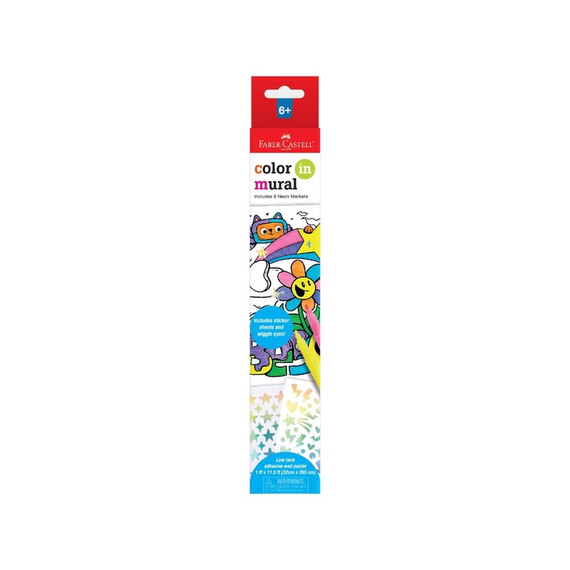 Faber Castell Color In Mural