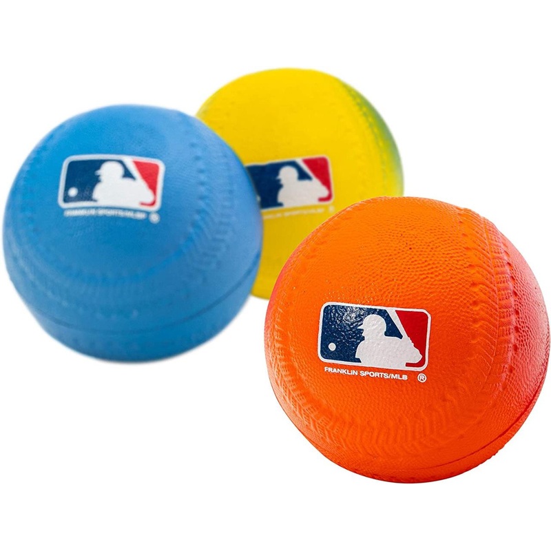 Franklin Sports Foam Baseballs 3pk