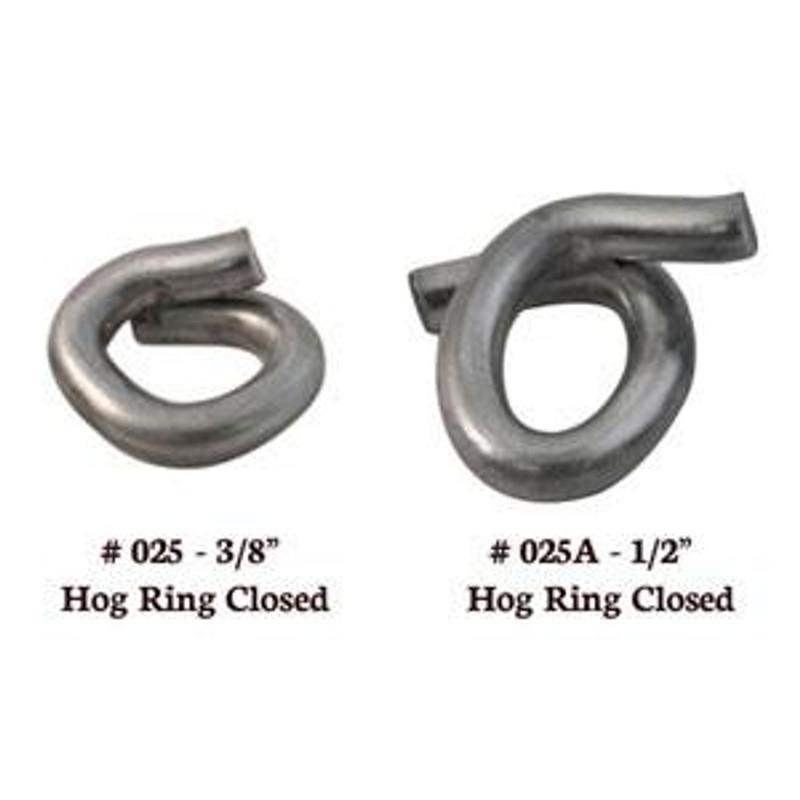 Lem 3/8″ Hog Rings 100ct