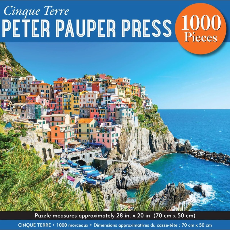 Peter Pauper Cinque Terre 1000pc Puzzle