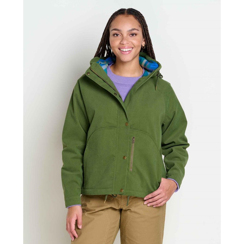 Toad & Co. Granite Cord Raglan Jacket – Chive