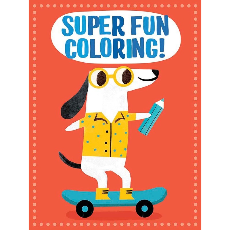 Dover Publications Super Fun Red Coloring Book
