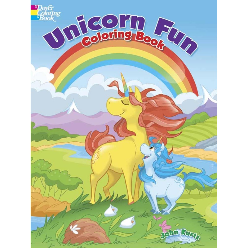 Dover Publications Unicorn Fun Coloring Book