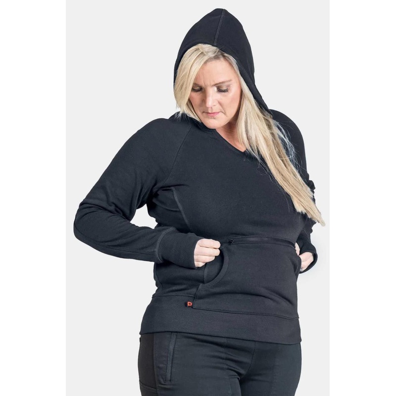 Dovetail Anna Pullover Hoodie Black