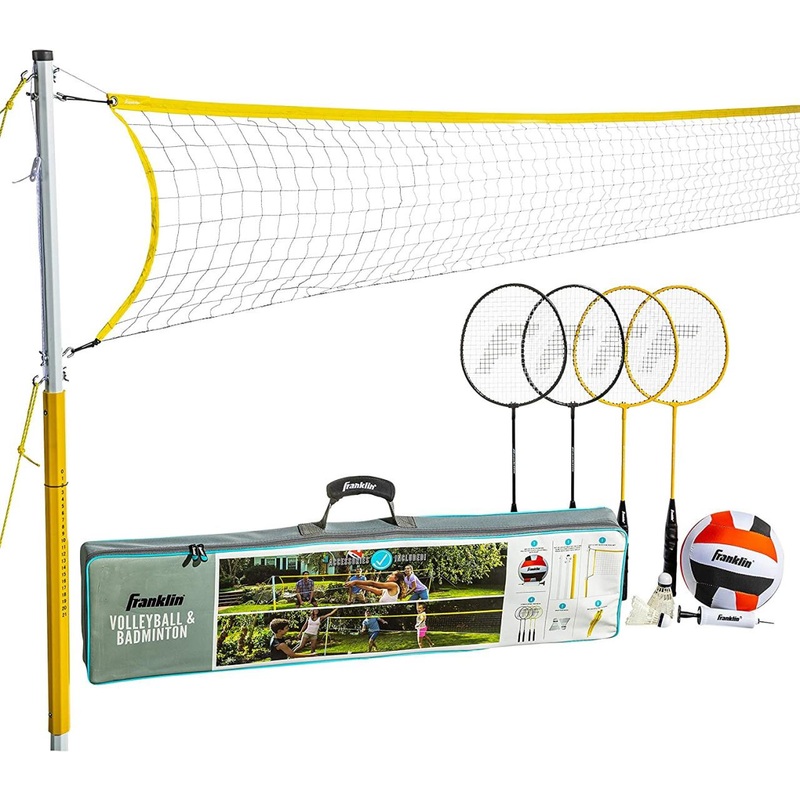 Franklin Sports Family Volleyball And Badminton