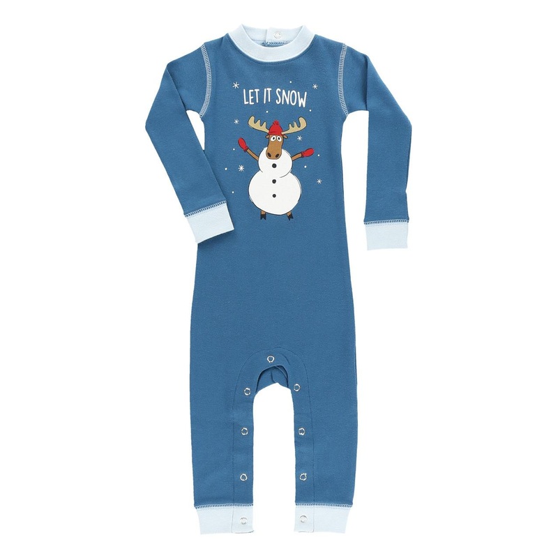 Lazy One Let It Snow Unionsuit