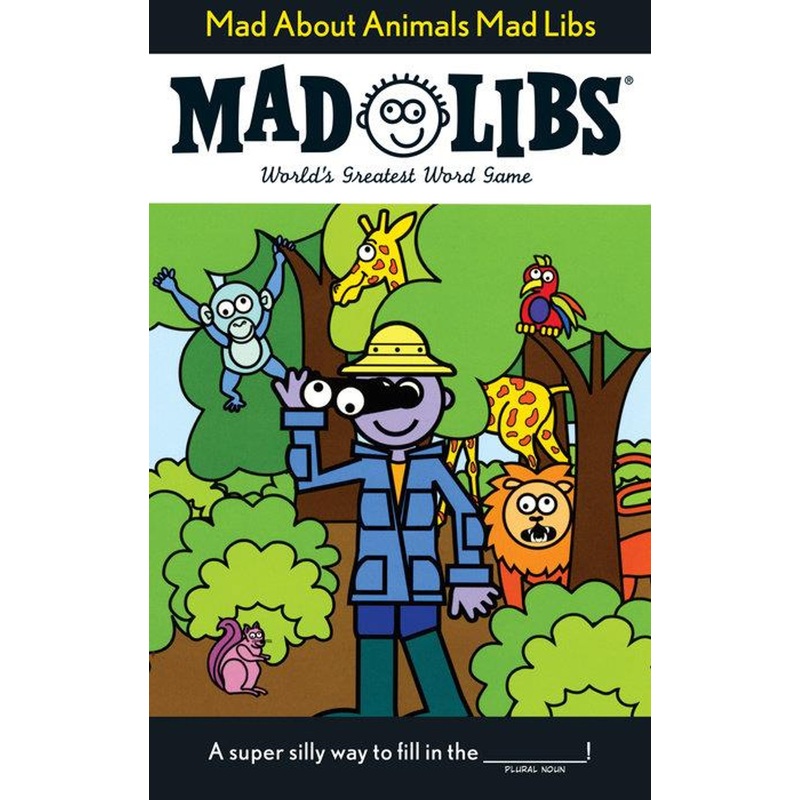Penguin Mad About Animals Mad Libs