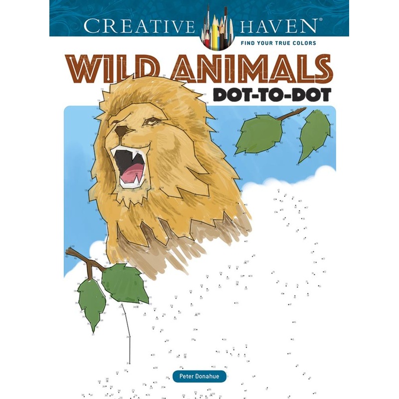 Dover Publications Wild Animals Dot-To-Dot