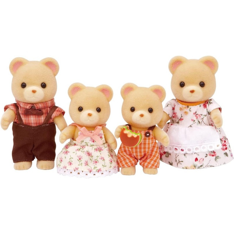 Epoch Everlasting Cuddle Bear Family